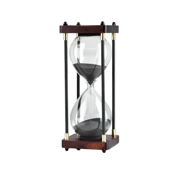1 Packs 30 Minute Glass Hourglass Timer with Anti Fall Design for Kids Learning Time Management Desk Decor Sand Clock Home Office Study Tool Unique Gift Idea