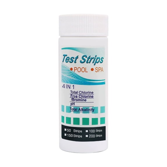 1 Packs 50PCS Water Quality Test Strips for Pool Spa Drinking Water pH Hardness Chlorine Testing Kit with Fast Accurate Results for Home Lab Aquarium Hydroponics Science Education