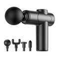 thumbnail image 1 of 1 Packs Deep Tissue Massage Gun for Muscle Pain Relief Portable Percussion Massager with 6 Speeds 4 Attachments for Back Neck Shoulder Leg Recovery Handheld Electric Muscle Relaxation Therapy, 1 of 8