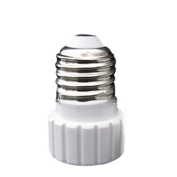 1 Packs E27 to GU10 Bulb Adapter Converter Socket for LED Lights 110-250V 3A Flame Retardant Plastic Metal Ceramics Base 3.5x5.5cm