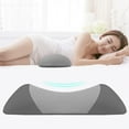 thumbnail image 1 of 1 Packs Ergonomic Lumbar Support Pillow for Bed Relief Back Pain: Lower Back Pillow for Sleeping - Memory Foam Waist Pillow - Back Wedge Bolster Pillow for Side, Back&Stomach Sleepers - for Car, Sofa, 1 of 5