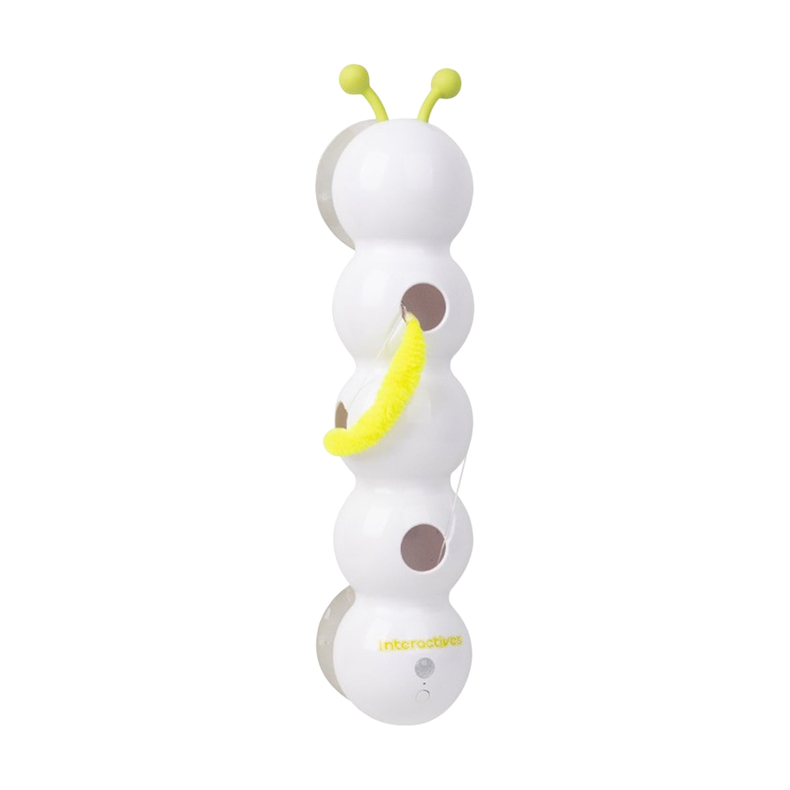 1 Packs Interactive Cat Teaser Toy with Suction Cup - Safe Soft Pet Teasing Stick for Boredom Relief & Play - Fun Self Play for Cats & Kittens - Durable Pet Toy
