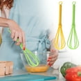 thumbnail image 1 of 1 Packs Kitchen Cream Whisk Hand Mixer for Baking 3 in 1 Egg Beater Dough Blender Stainless Steel Wire Whisk for Cake Dessert Pancake Batter Mixing Non Slip Grip, 1 of 8
