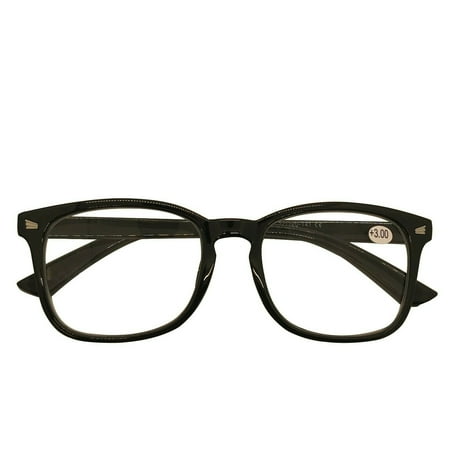 1 Packs Mens Womens Oval Round Frame Reading Glasses Blue Light Blocking Readers +0.75