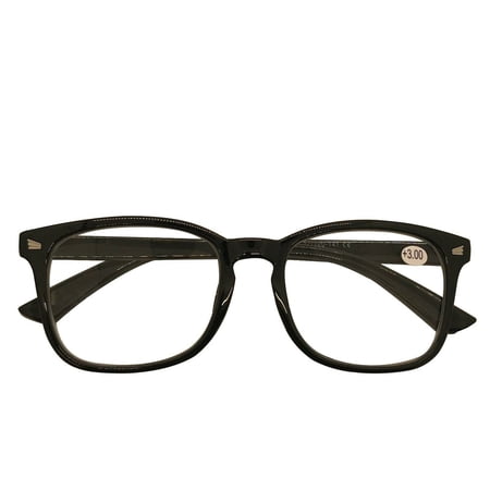 1 Packs Oval Round Frame Reading Glasses Blue Light Blocking Readers