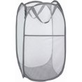 thumbnail image 1 of 1 Packs Mesh Pop up Laundry Hamper  with Portable Handles, Collapsible for Storage, Foldable Pop-Up Laundry Bags for Kids Room, College Dorm or Travel, 1 of 7