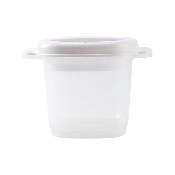 1 Packs Microwave Rice Cooker Steamer Container with Lid BPA Free Plastic Food Storage Box for Pasta Quinoa Ramen Cooking Reheating Meal Prep Kitchen