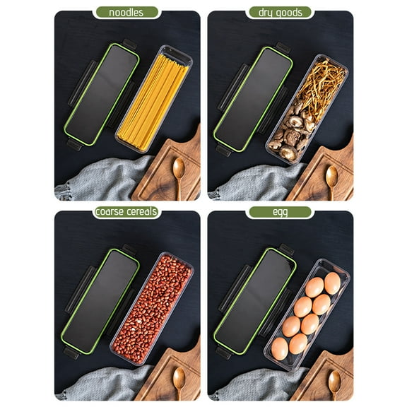 1 Packs Pasta Glass Jars with Airtight Lid,Glass Jar with Bamboo Lid,Glass Canisters with Airtight Lids, Glass Cereal Containers Storage,Glass Cookie Jars,Pasta Containers,Screw On Kitchen Jars