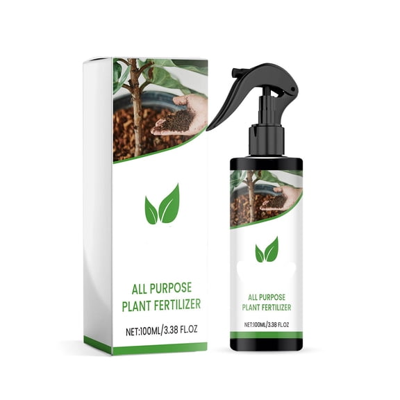 1 Packs Plant Growth Promoter Liquid Fertilizer for Garden Plants, Organic Nutrient Booster Enhances Seed Germination Root Development Flowering, All-Purpose Plant Food for Vegetables Herbs Flowers