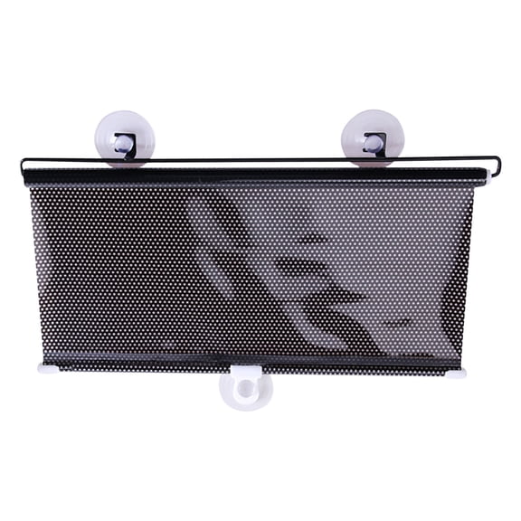 1 Packs Retractable Car Window Shades Sun Protection UV Block Thermal Insulation Auto Sunshades for Cars Trucks SUVs with Suction Cups Easy Install Foldable