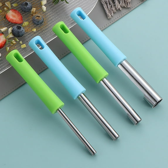 1 Packs Stainless Steel Fruit Corer for Apples Red Dates Hawthorns with Ergonomic Handle Easy to Clean Kitchen Tool for Fruit Preparation Core Remover Durable Dishwasher Safe Compact Design