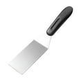 thumbnail image 1 of 1 Packs Stainless Steel Teppanyaki Spatula - Multi-Purpose Kitchen Tool for Pancake, Steak, and Cake Flipping - Ergonomic Handle, Easy to Clean, Durable Cooking Utensil for Japanese Cuisine and Use, 1 of 5