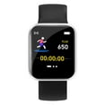 thumbnail image 1 of 1 Packs USB-Charging Fitness Tracker Watch with Heart Rate Monitor, Step Counter, Sleep Tracking, Waterproof Smart Bracelet for Men Women Kids Sports Running Gym Activity, 1 of 5
