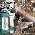 thumbnail image 1 of 1 Packs Underwater Bonding Adhesive Sealant- Strong Waterproof Glue Aquarium Repair,Leak Fixing,Pool & Marine Equipment - Fast Curing, Non-Toxic, Flexible Bond Plastic, Metal, Ceramic Underwater Use, 1 of 9