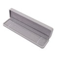 thumbnail image 1 of 1 Packs Velvet Jewelry Box for Necklace Bracelet Display Gift Storage Case with Soft Lining Elegant Gray Jewelry Organizer Travel Wedding Party Accessories Holder, 1 of 8