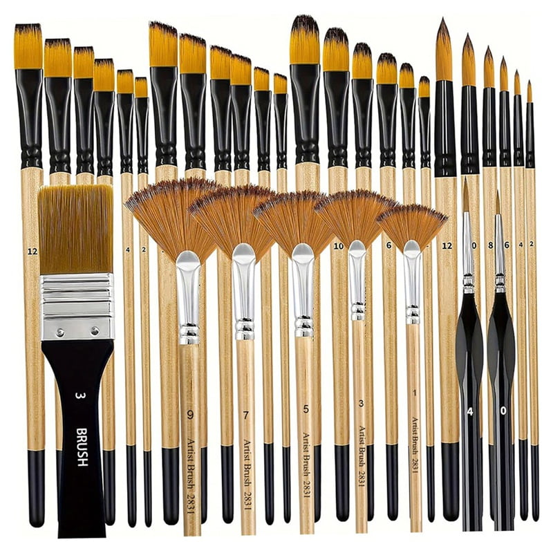 1 * Paint Brush Set-As Shown