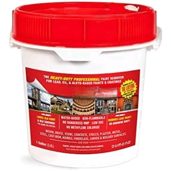 1 Paint Remover - HEAVY DUTY - Removes 30 Layers of Lead, Oil, & Alkyd-Based Paints & Coatings - The Older the Paint the Better - Complete Paint Removal System Under the Lid - 1 Gallon