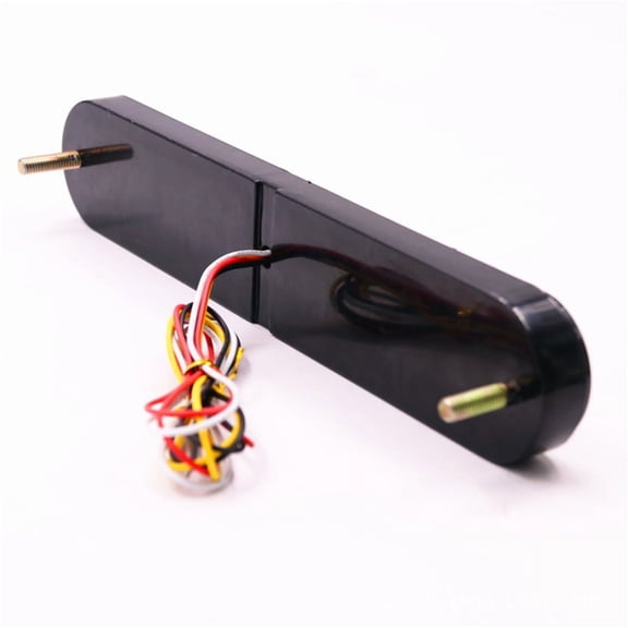 1 Pair 100LED Dual Color Flowing Turn Signal Brake Tail Light For Car Trailer Truck