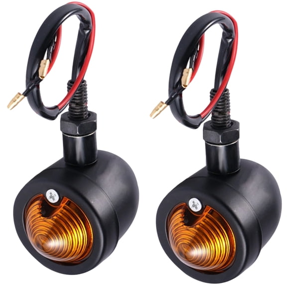 1 Pair 12V Indicators Motorcycle LED Turn Signals Indicators Lamp Motorbike Modification Accessories