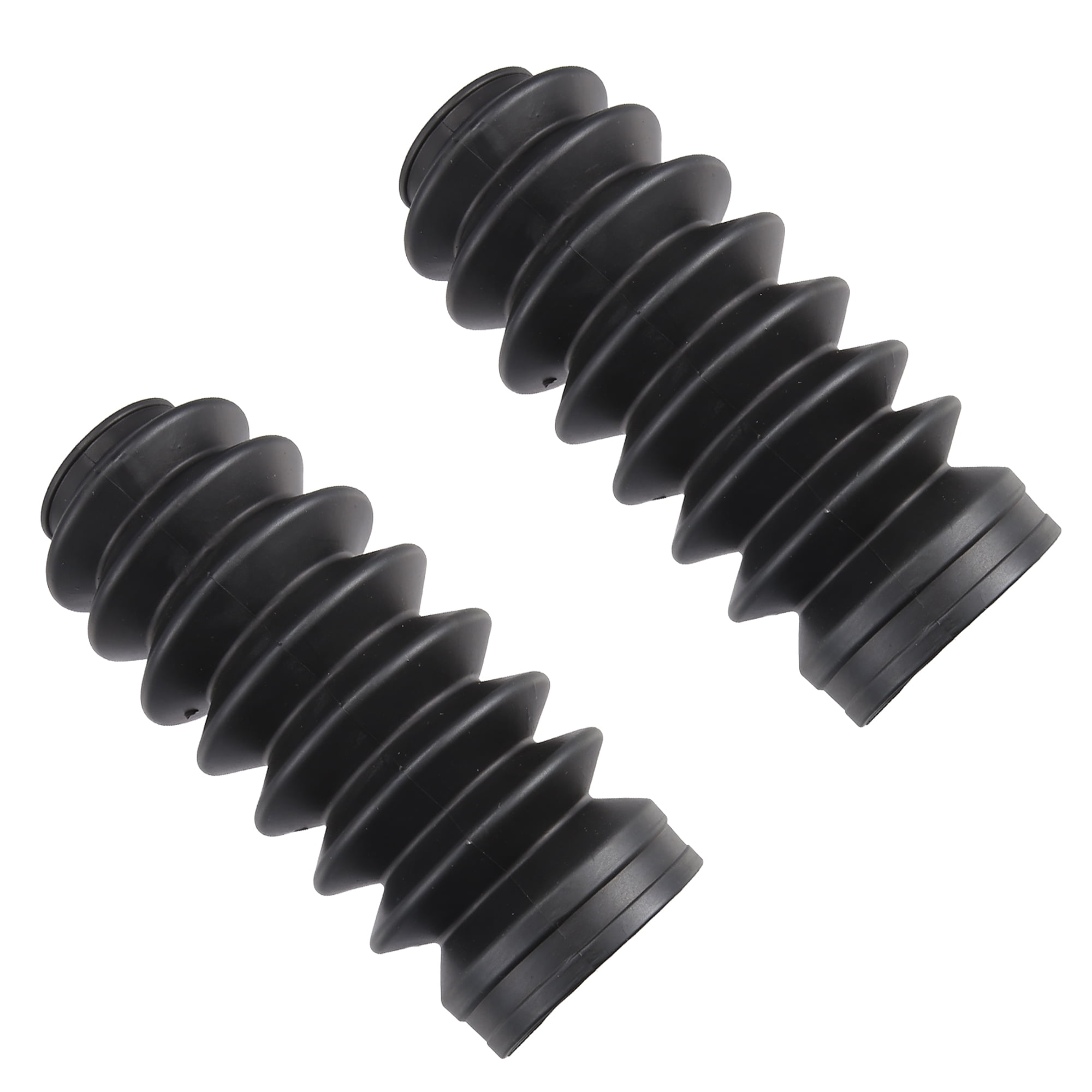 1 Pair 170mm Motorcycle Front Fork Boots Shock Absorber Covers Rubber Dust Guard for Harley Sportster XL883 XL1200 Black Walmart