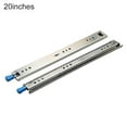 1 Pair 18"24" Heavy Duty Drawer Slides with LockFull Extension Ball