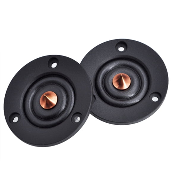 1 Pair 2inch 30W Silk Dome Tweeters High Tone Speakers 4Ohm 4Ω Loudspeaker Enjoy Surround Sound