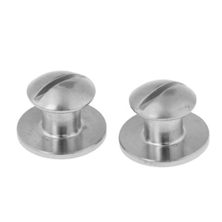 1 Pair 316 Stainless Screws For Technical Scuba Diving Backplate Pad & BCD Attachment - Strong & Durable