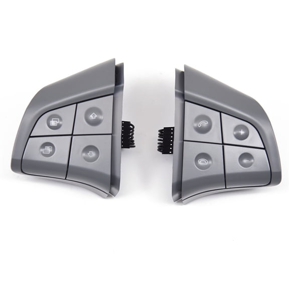 1 Pair 4 Buttons Steering Wheel Control Switch Assy for Mercedes W164 W251 W245