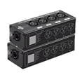 thumbnail image 1 of 1 Pair 4 Channel XLR/ Audio RJ45 Cat5/Cat6 Ethernet Extender XLR Extender Transcei G22631, 1 of 6