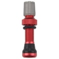 thumbnail image 1 of 1 Pair 40mm Tubeless Air Valve for Road Bike & Stem Universal Schrader 10mm Base, 1 of 4