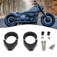 thumbnail image 1 of 1 Pair 41mm Motorcycle Indicator Bracket Fixing Clamps fork fork Tubes, 1 of 7