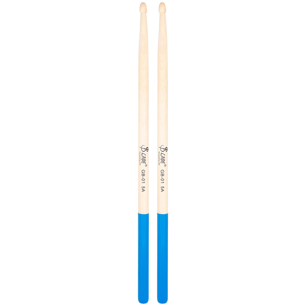 1 Pair 5A Drum Sticks Professional Maple Wood Drumsticks NonSlip Drum