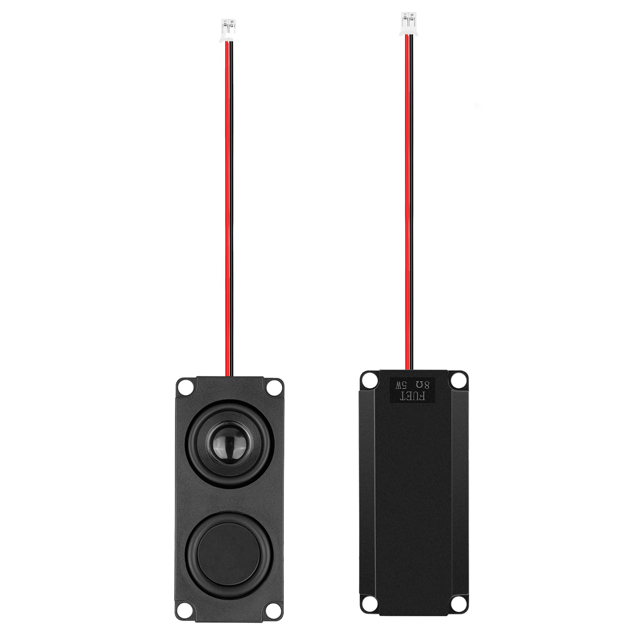 1 Pair 8 Ohm Audio Sound Speaker 5W TV Pc Computer Passive Speaker Home