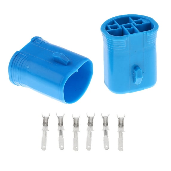 1 Pair 9007 / 9004 HB1 Headlight Fog Light Extension Wire Harness Socket