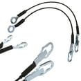 1 Pair 9311 For Ford Ranger For Mazda Pickup Truck Tailgate Tail Gate Cables