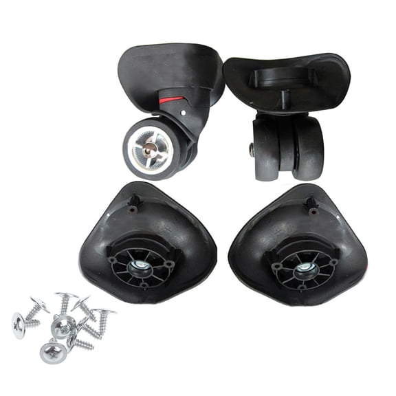 1 Pair A08 Luggage for Case Replacement Spinner Wheel Suitcase Spare Wheels Mute Casters Wheel Repair Parts