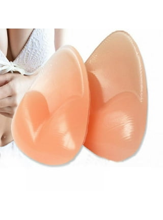 Vollence One Pair A Cup Silicone Breast Forms Fake Boobs Bra Pad
