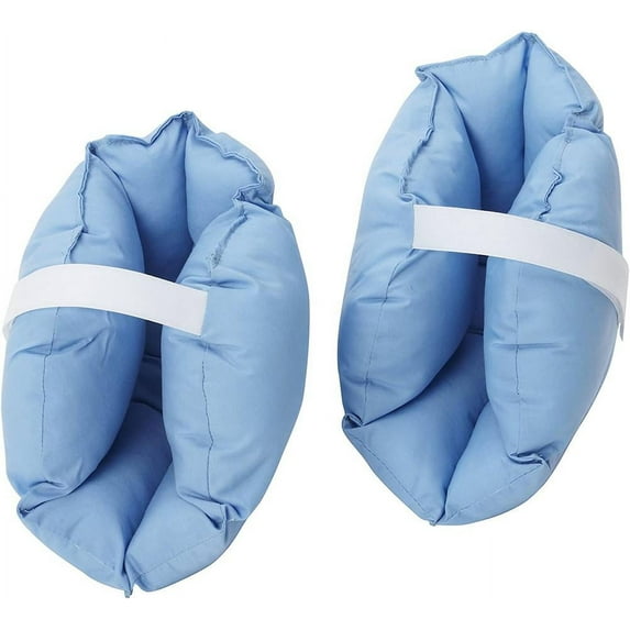 1 Pair Adjustable Heel Protector Heel Cushion Protector Pillow To Reduce Pressure From Sores Heel Protector for Home Hosptial (Blue)