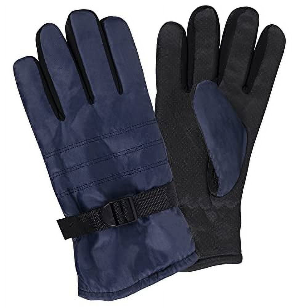 1 Pair of Adult One Size Insulated Waterproof Windproof Cold Winter