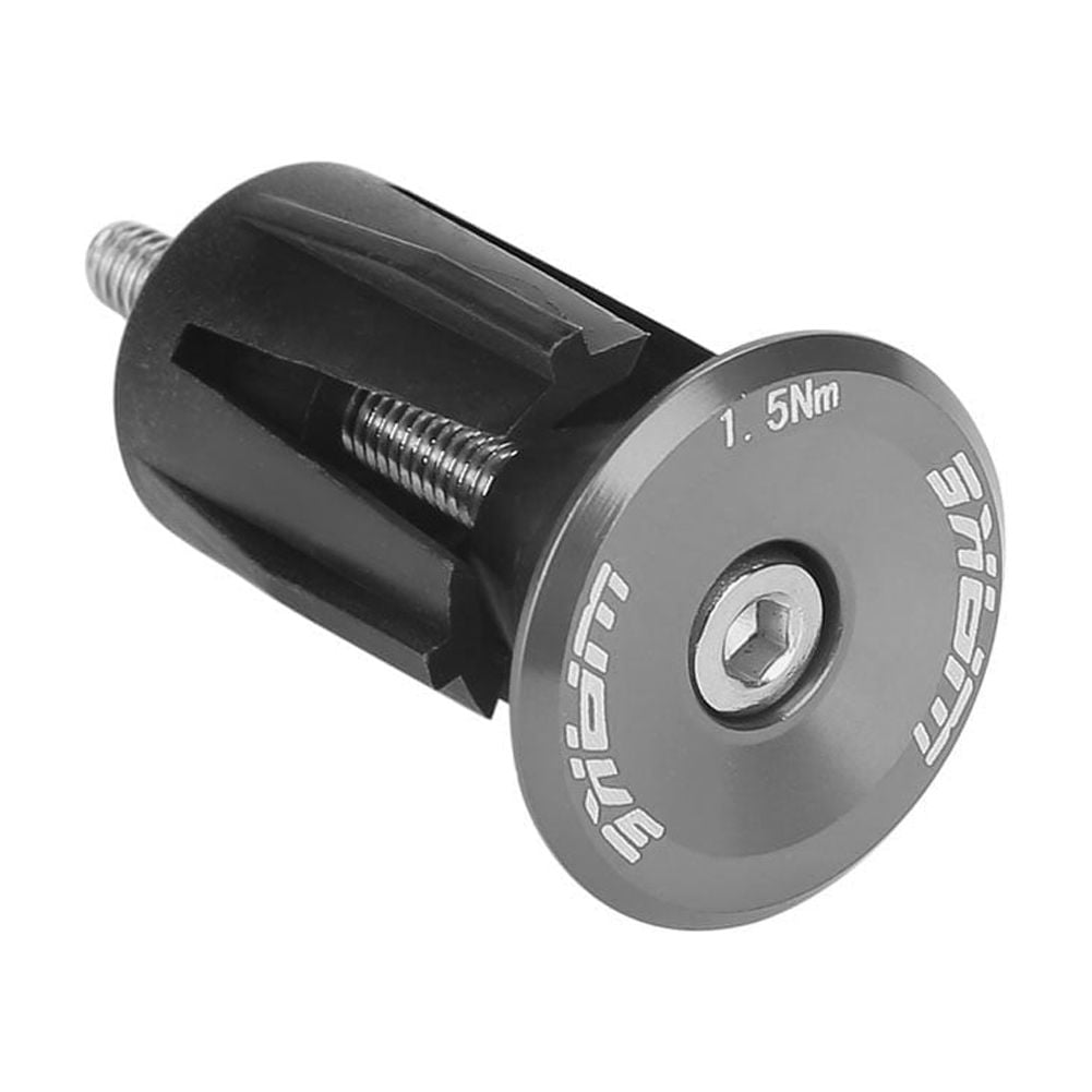 1 Pair Aluminum Alloy Bike Bicycle Handlebar Handle Grip Bar End Plug