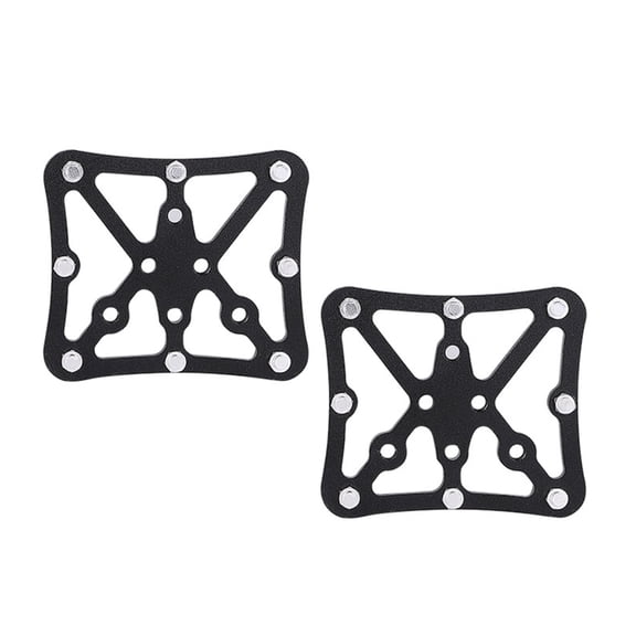 1 Pair Aluminum Clipless Platform Adapter for Bikes Clipless Pedal Adapter Convert to Platform Pedal for Mountain Bikes