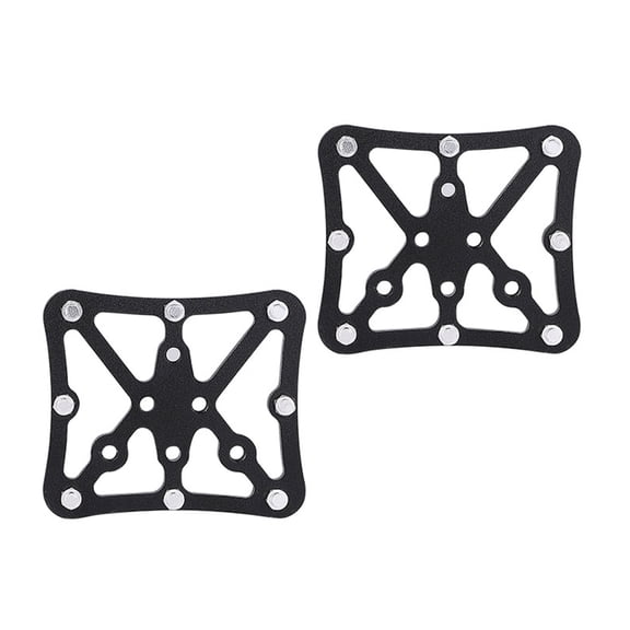 1 Pair Aluminum Clipless Platform Adapter for Bikes Clipless Pedal Adapter Convert to Platform Pedal for Mountain Bikes