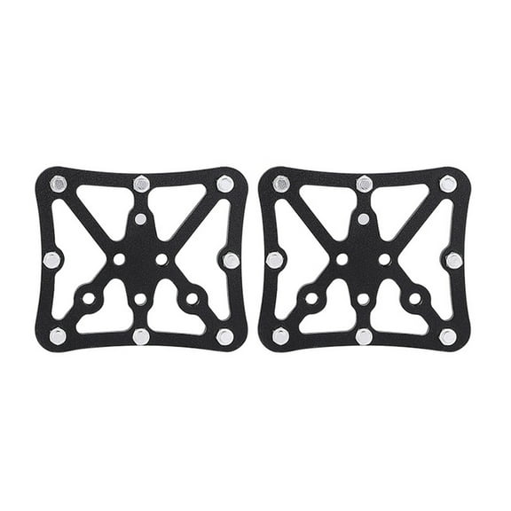 1 Pair Aluminum Clipless Platform Adapter for Bikes Clipless Pedal Adapter Convert to Platform Pedal for Mountain Bikes