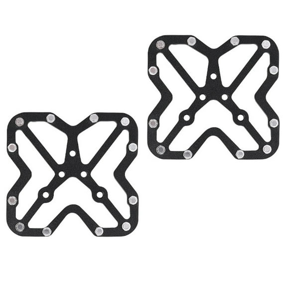 1 Pair Aluminum Clipless Platform Adapter for Bikes Clipless Pedal Adapter Convert to Platform Pedal for Mountain Bikes