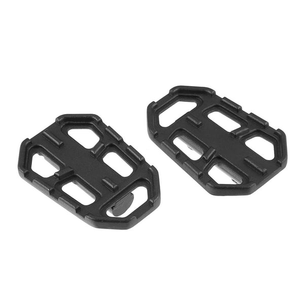 1 Pair Aluminum Wide Foot Pegs Footrest Footpegs for Pedal Extender Rearsets for BMW G310R 2016-2020