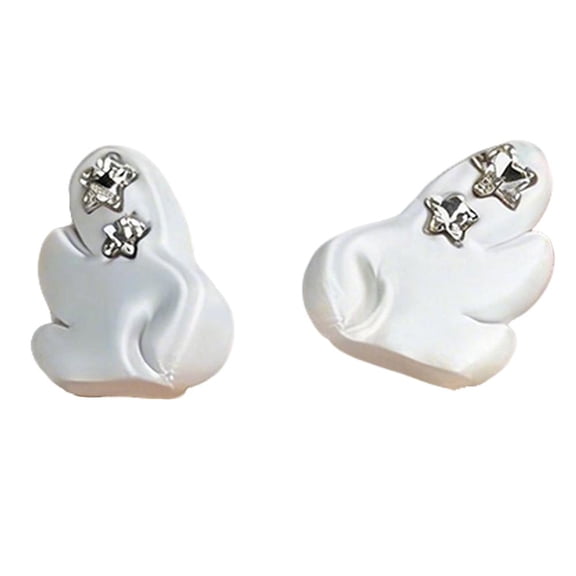 1 Pair Angel Wings Decorative for Wired Headphones,Y2K Photo Props for Girls,Cute 3D DIY Earphones Decoration,Easy Install Accessories