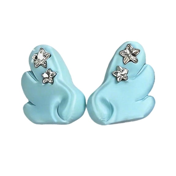 1 Pair Angel Wings Decorative for Wired Headphones,Y2K Photo Props for Girls,Cute 3D DIY Earphones Decoration,Easy Install Accessories