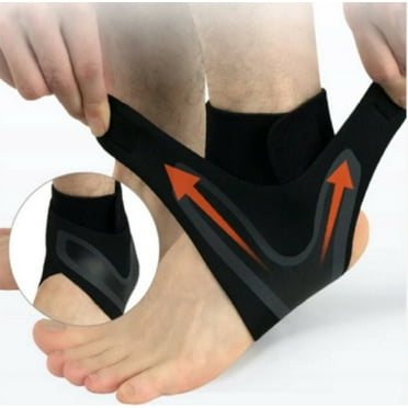 1 Pair Ankle Brace Compression Sleeves - Supportive and Comfortable Feet Wraps for Plantar Fasciitis Pain Relief TIKA