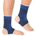 thumbnail image 1 of 1 Pair Ankle Brace Compression Support Sleeve Bandage Brace Support Protection Sports Relief Pain Foot Plantar Fasciitis Foot Socks with Arch Support, Eases Swelling, 1 of 7