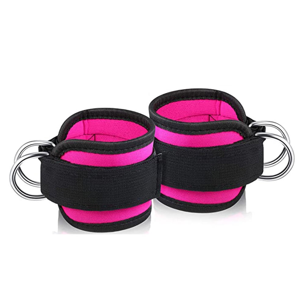Lower Body Padding 1 Pair Ankle Straps For Cable Machine Kickbacks, Glute Workouts, Lower ...